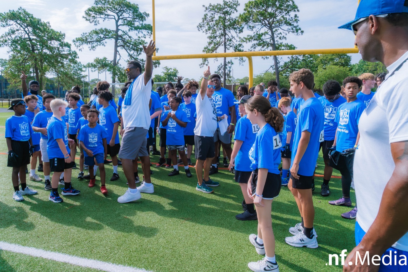 NFL Alumni youth football camp